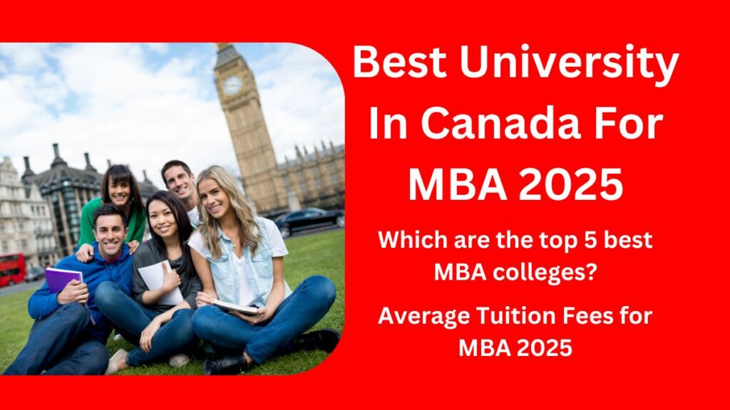 Best University In Canada For MBA