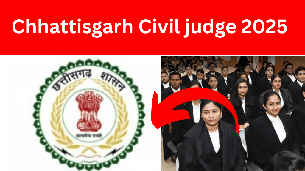 Chhattisgarh Civil judge 2025