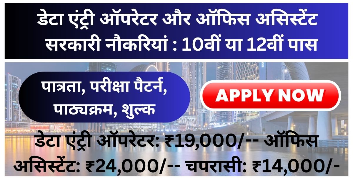 District and Sessions Court Recruitment 2025
