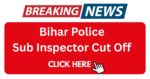 Bihar Police Sub Inspector Cut Off
