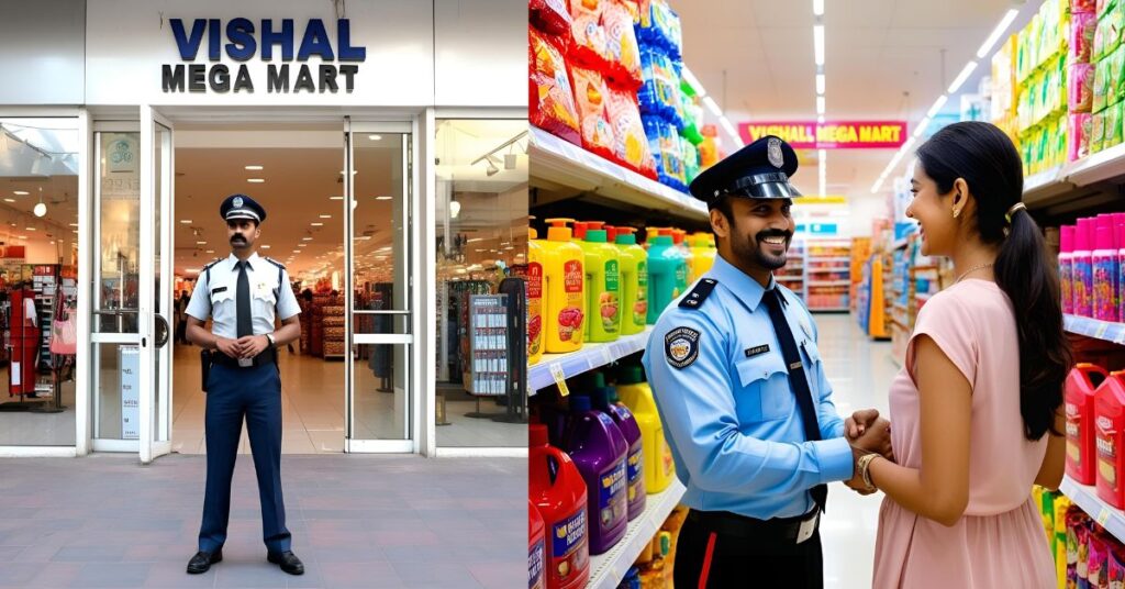 Vishal Mega Mart Security Guard Job Memes