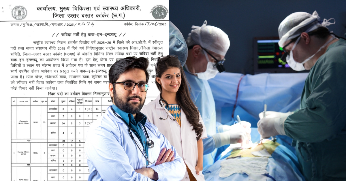NHM Kanker Recruitment