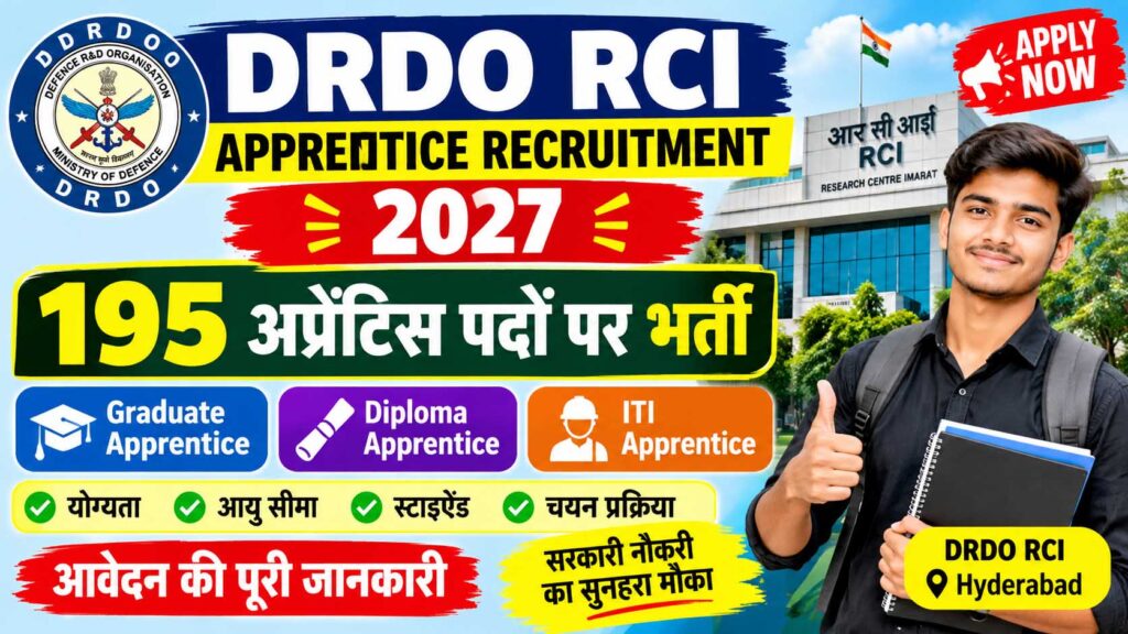 DRDO RCI Apprentice Recruitment 2027 copy