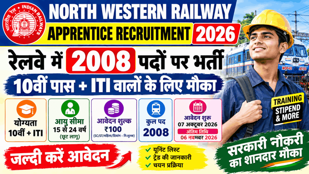 Railway Apprentice Recruitment 2026