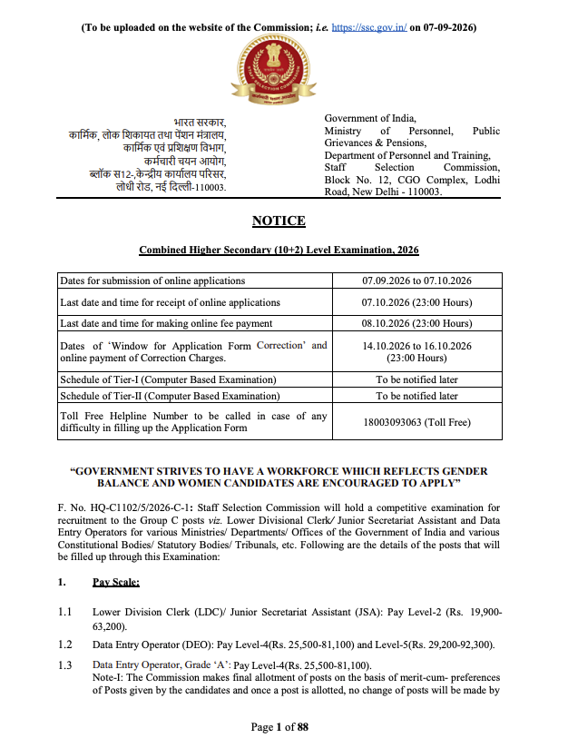 SSC CHSL APPIY ONLINE